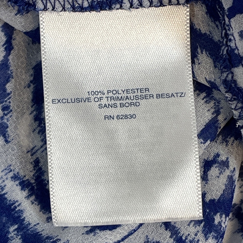 Lands End Pullover Tunic Cover Layer Women's Size Small Beach Pool Blue‎ - Picture 3 of 8